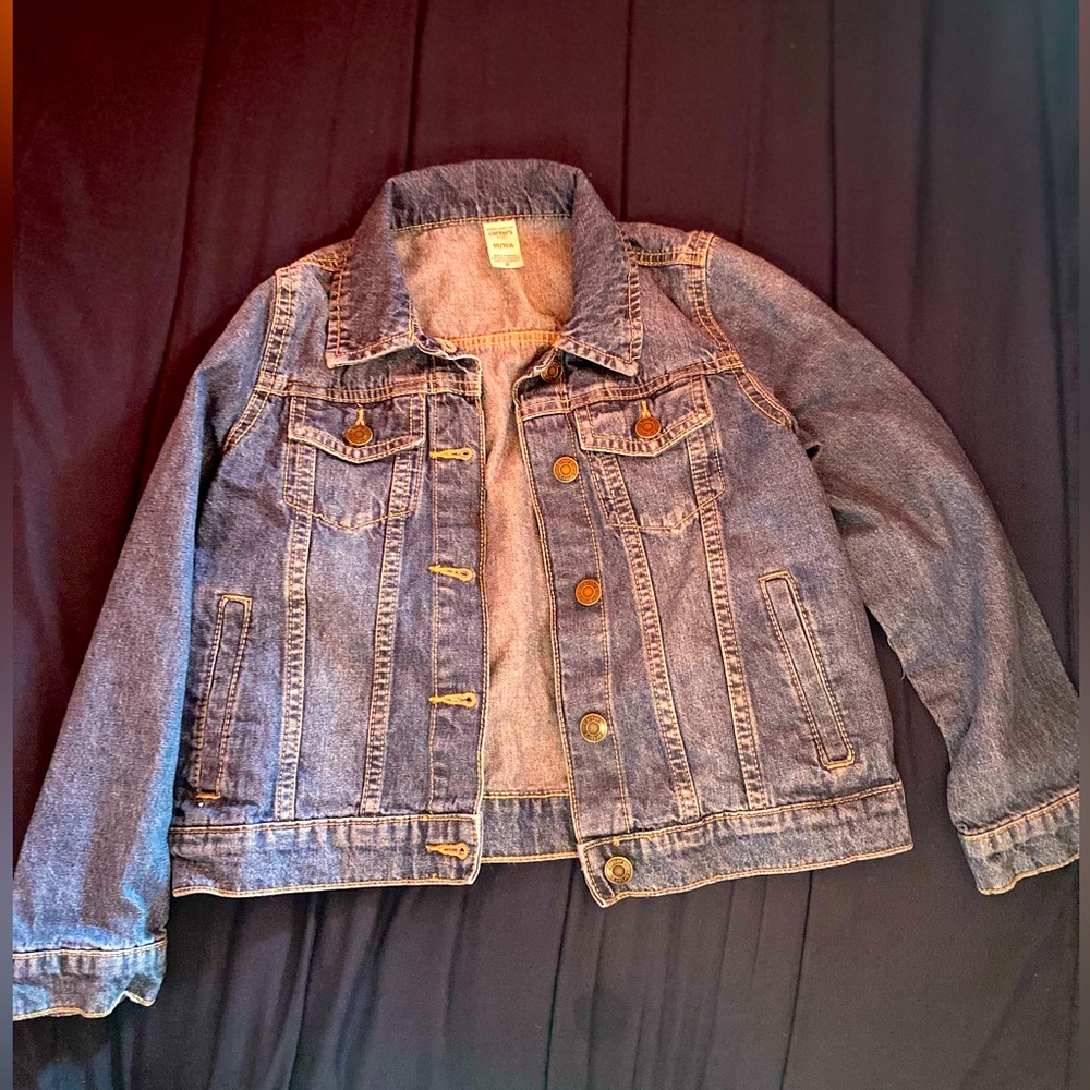 Kids’ Classic Blue Denim Jacket - Stylish and Comfortable